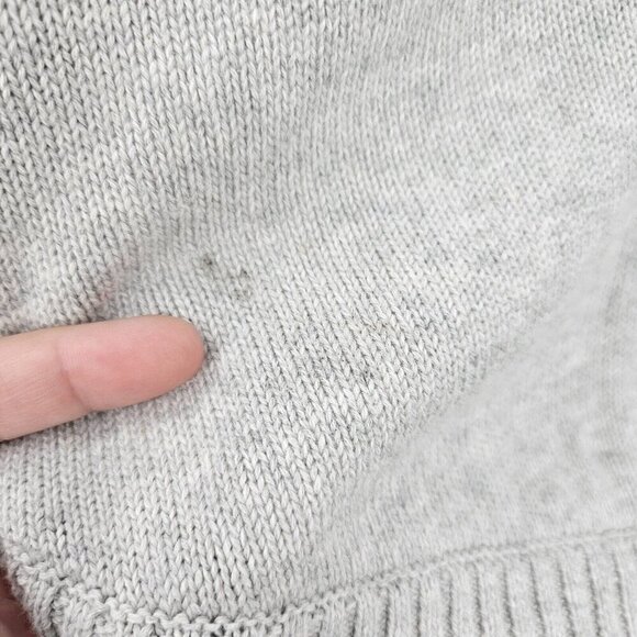 Cabi Cowl Neck Poncho Sweater Gray Women’s Size S Relaxed Fit Minimalist Fall - Picture 14 of 14